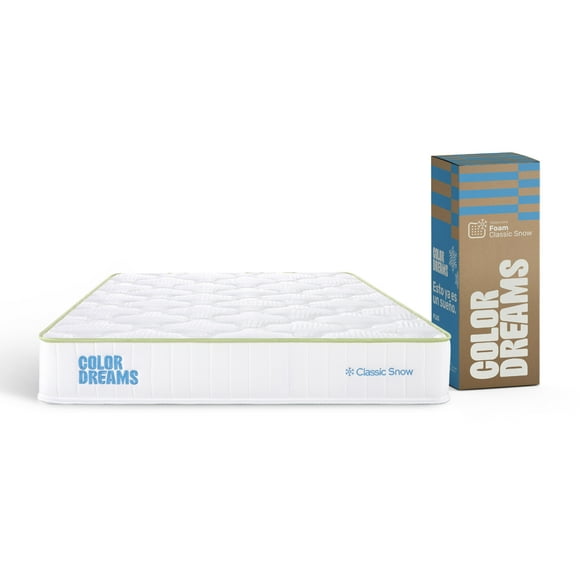 Colchón En Caja Matrimonial ColorDreams Classic Foam 18 cm