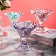 thumbnail image 4 of Light Luxury Retro Cocktail Glass Goblet Transparent Petal Shape Dessert Glass Cup Ice Cream Cups F Banmo, 4 of 5