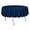 Blue, variant on Ultimate Textile (5 Pack) 84-Inch Round Polyester Linen Tablecloth - for Wedding, Restaurant or Banquet use, Ivory Cream