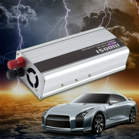 Control Pure Sine Wave Output - Car Converter, DC 12V to AC 110V Portable Car Power Inverter Charger Converter 750W WATT
