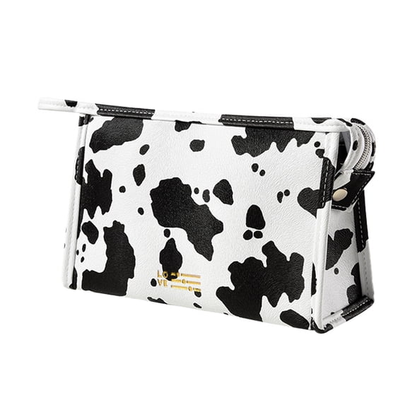 Toystoory Bolsa de cosméticos Grano de leche Impermeable Multifuncional Estilo simple Bolsas de maquillaje Contenedores convenientes Niñas Viaje Almacenamiento y organización del hogar Maletín Toystoory HA077087-02