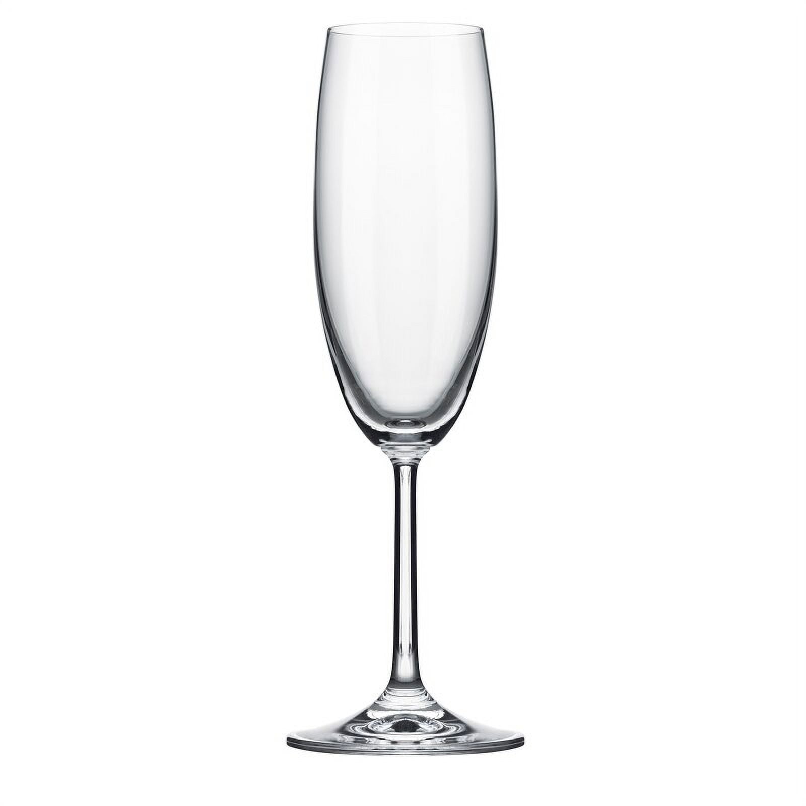 Gala 17 Champagne, 7 oz. Crystal Champagne Flute, Set of 6