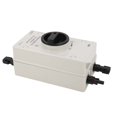 thumbnail image 1 of IP66 Waterproof 32A 1000V PV DC Isolator Switch with UL94V-0 Flame Retardant PC Enclosure, Secure Locking 3-Position Knob, Spring-Loaded Quick Switching (<5ms), Magnetic & Grid Arc Suppression,, 1 of 6
