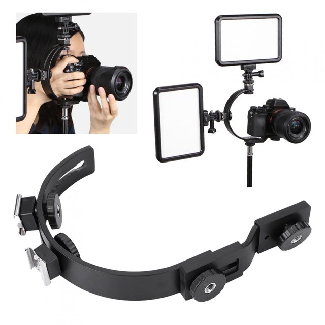 Support de Chaussure Durable, Support de Flash en Métal, Noir pour Appareil Photo DV DSLR