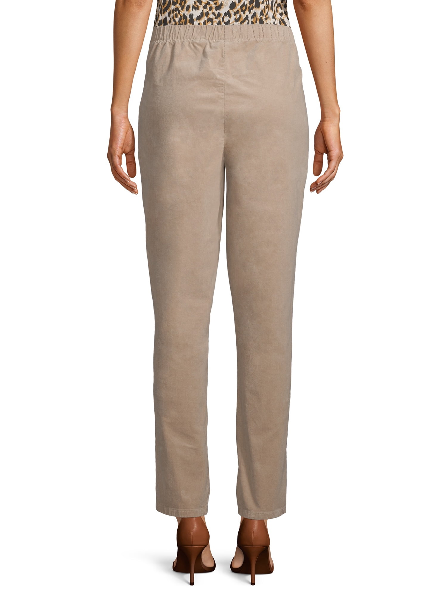 ladies pull on corduroy pants