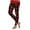 Watermelon Red, variant on adviicd High Waisted Christmas Leggings for Women - Long Length Buttery Soft Yoga Pants for Workout Athletic (Watermelon Red, XL)