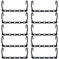 thumbnail image 5 of Magic Hangers,8 Space Saving Hook,Multifunctional Vertical & Horizontal Hanger,Wardrobe Organizer t 360° Swivel Save 3 Times More Space Storage Hangers for Clothes,Bags,Black, 5 of 5