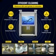 thumbnail image 3 of VEVOR Stainless Steel Ultrasonic Cleaner Professional Digital Lab Ultrasonic Parts Cleaner 13.8 x 12.8 x 11.4 in., 3 of 9