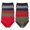 Asst (12 Pack), variant on Angelina Women's Seamless Mid-Rise Brief Panties with Stripes Print (12-Pack)