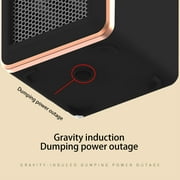 Space Heater,Portable Heater Electric Space Heaters for Indoor Use 1200W/800W Quiet Desk Heater Ceramic Small Heater, Fast Heating Heater Fan for Office