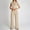 Khaki, variant on Baqcunre Jumpsuits for Women European And American Spring And Summer Women's New Solid Color Sleeveless Slim Jumpsuit Wide Leg Pants Jumpsuits for Women Dressy One Piece Jumpsuits for Women