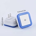 thumbnail image 3 of Blue Night Light Plug-into Wall - 1 Pack Night Light Dusk to Dawn Sensor Plug in LED Lighting, Auto-On/Off Lamp for Home Living Room Bedroom Bathroom Hallway Kitchen, 3 of 7