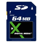 X Digital Media 64 MB Secure Digital Card