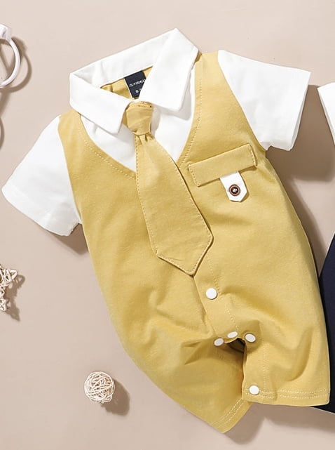 baby boy suit onesie