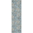 thumbnail image 2 of Addison Rugs Mayfield Washable Transitional Floral Blue Runner Rug, 2'3" x 7'6", 2 of 5