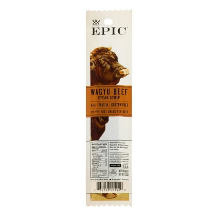 EPIC Wagyu Beef Steak Strip, 0.8 OZ