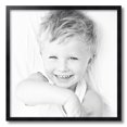 thumbnail image 2 of ArtToFrames 20" x 20" Satin Black Tall Picture Frame, 20x20 inch Black Wood Poster Frame (WOM-1852), 1 Pack, 2 of 8