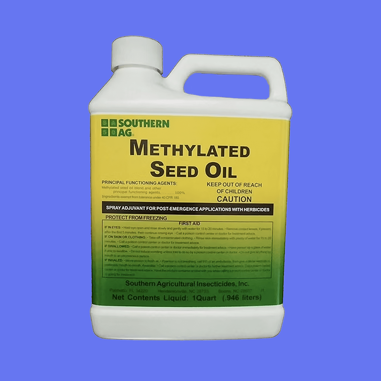 Methylated Seed Oil (MSO) - 128 fl oz Jug by Southern Ag