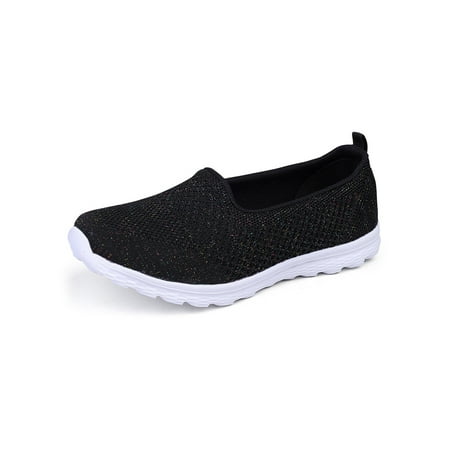 

Ritualay Womens Flats Mesh Comfort Shoes Casual Sneakers Wide Width Lightweight Walking Shoe Nursing Yoga Slip On Colorful 8.5