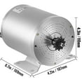 VEVOR Electric Brushless DC Motor 72V 3000W Brushless Electric Motor