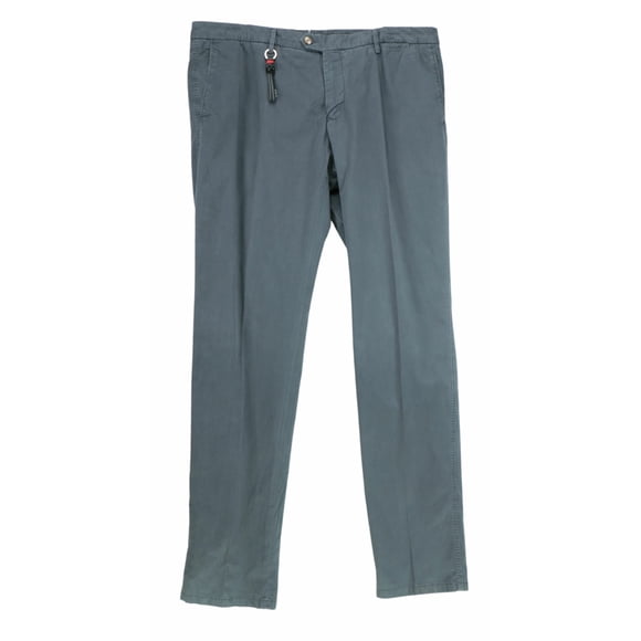 Marco Pescarolo Men's Grey Classic Style Pant Pants & Capri - 38