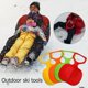 thumbnail image 1 of Trineo de nieve de plástico Toboggan Deporte al aire libre Tabla de esquí Niños Juguete Color aleatorio Ndcxsfigh Nuevos Originales, 1 of 8