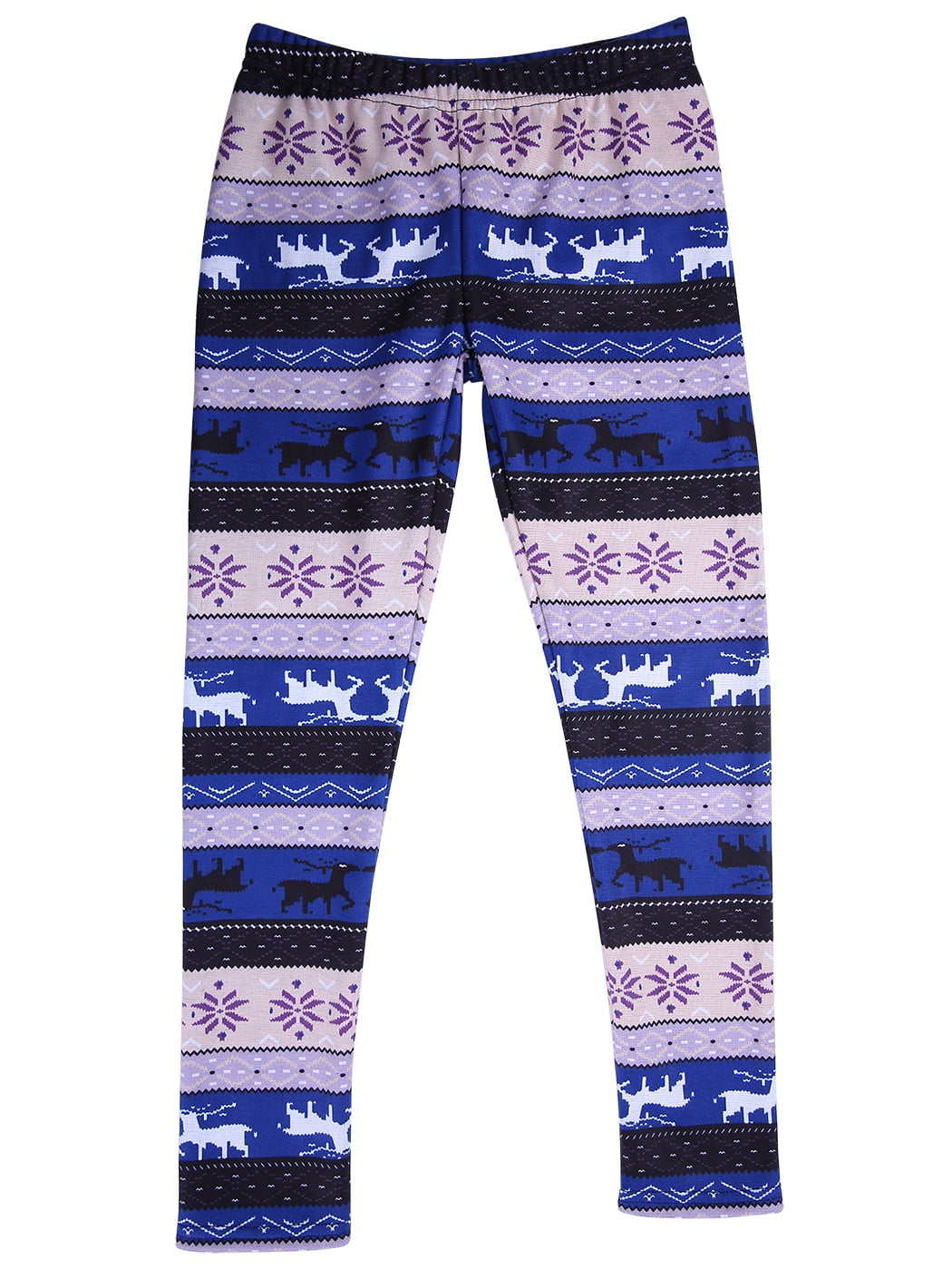 girls reindeer leggings