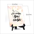 thumbnail image 4 of Mi Casa Su Casa Table or Counter Sign with Easel Stand, 6" x 8", 4 of 4