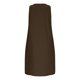 thumbnail image 4 of Largo Vestido de Verano Fluido Vestido de Mezcla de Lino de Color Sólido de las Mujeres con Poliéster Suave Transpirable, Suelto de Rodilla de Longitud Vestido de Sol Casual para la Playa Diario, 4 of 6