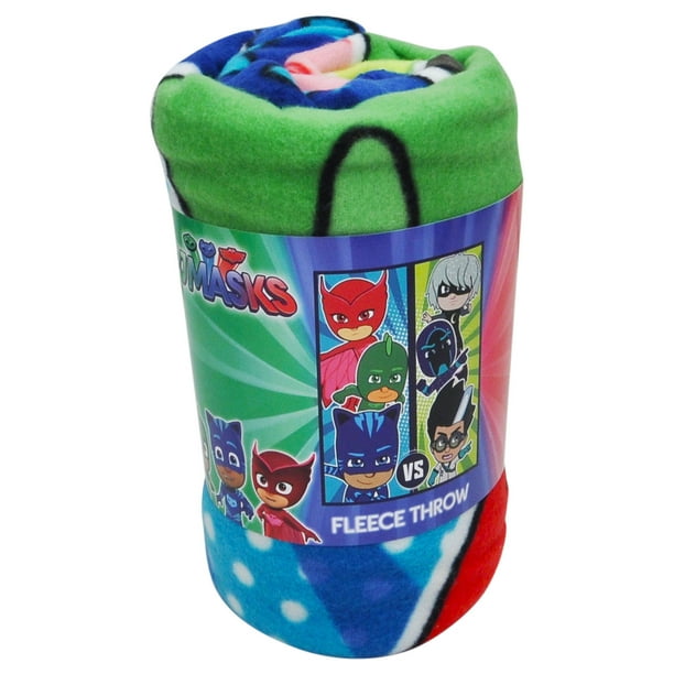 Kids PJ Masks Good Evil Fleece Throw Blanket 45"x60 ...