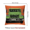 thumbnail image 4 of Garbage Man I Can't I Have Plans Trash Collector Waste Throw Pillow,  Multicolor, 4 of 7