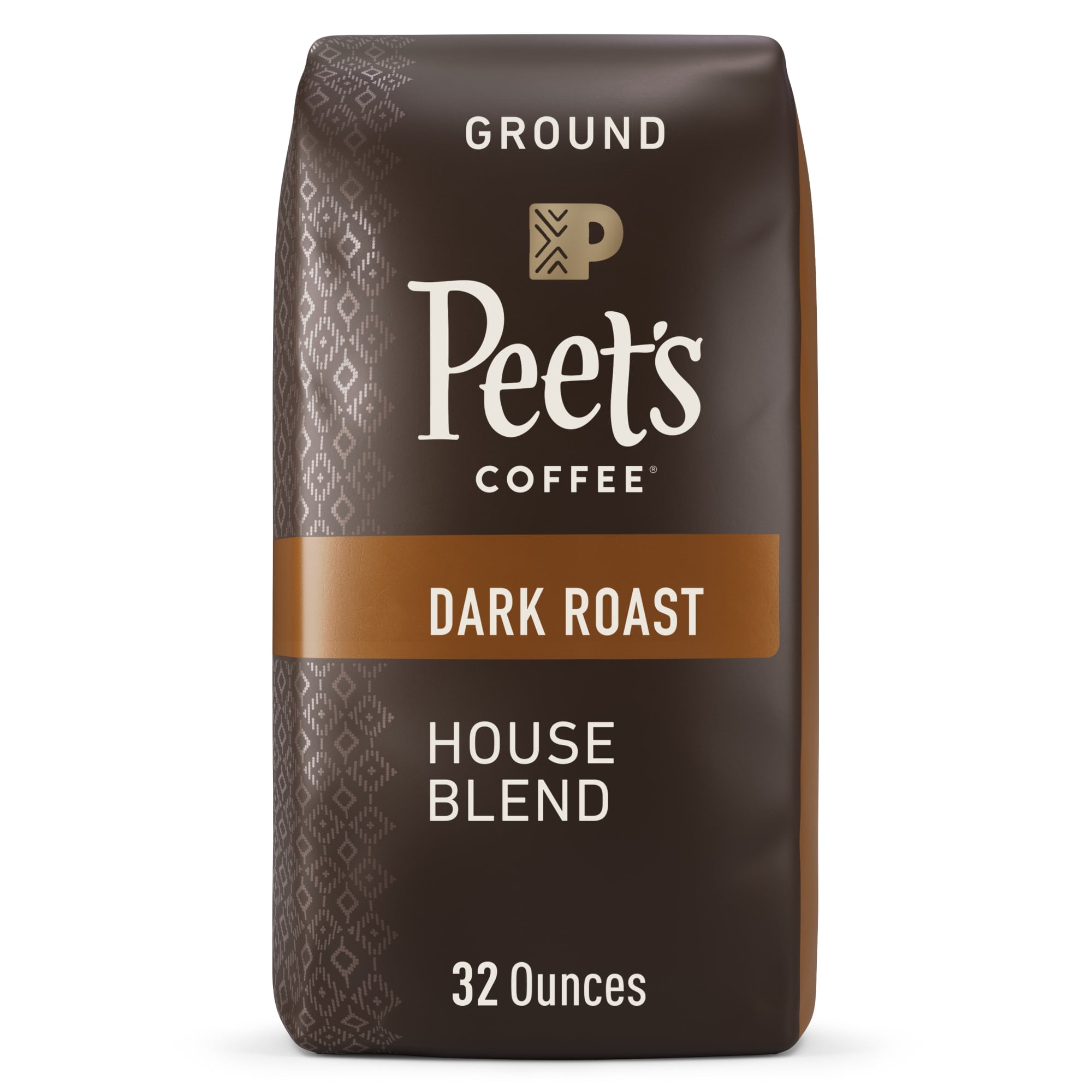 Curated visual reference: Visual Reference: Peet S Coffee House Blend Dark Roast Ground Coffee 32