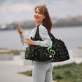 thumbnail image 5 of Easygdp Music Notes Bolsa de Gimnasio, Bolsa de Viaje Duffel, Bolsa de Fin de Semana con Compartimentos, Bolsa de Mano para Noche, 5 of 5