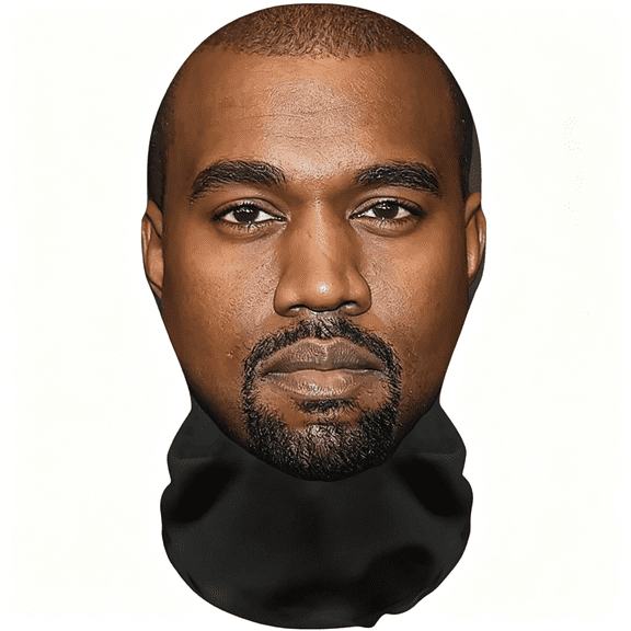 CYFW Novelty Parody Mask,Funny Hooded Face Covering,Rapper Style Headgear,Cosplay Costume Prop for Adult Halloween Party