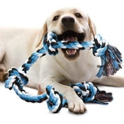 Dog Rope Toy for Aggressive Chewers - Medium to Large Breed Dogs | Extra-Large