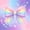 Purple Pink, variant on spefrowx Sparkly Rainbow Bow Twin Comforter Sets for Teens, Dreamy Glitter Star Print Bedding Set, Stars Reversible, 2-Piece, 1 Comforter and 1 Pillowcase