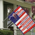 thumbnail image 4 of GQDIN American Flag USA Garden Flag 12 x 18 inch - "Make America Kind Again" Yard Sign, All Weather Outdoor Decoration for Porch Fence Post,Patriotic Double Sided Small Flags for Yard, 4 of 8