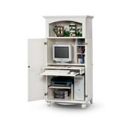 Sauder Computer Armoire, Harbor View Collection