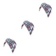 thumbnail image 4 of Sonducket Estilos bohemios Turbantes para mujer Diseño elástico Headwrap Pre-Tied Cap Skullcap plisado Sombreros de moda Swirly Headcover Circle lake Type1 NO1 Sonducket CBP206599, 4 of 6