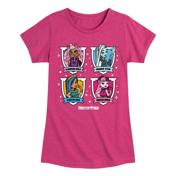 Monster High - Yearbook Photos - Toddler & Youth Girls Short Sleeve T-Shirt