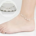 thumbnail image 5 of OPOLSKI Anklet Exquisite Adjustable Women Star Heart Beads Pendant Foot Bracelet 2, 5 of 8