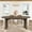 Brown, variant on Gaderth 70.8 Inch Oval Dining Table for 6-8 People, Farmhouse Round Dining Room Tables, Long Large Kitchen Table with Thick Sturdy Wooden Base, Farmhouse Dining Room Table for Kitchen, Living Room
