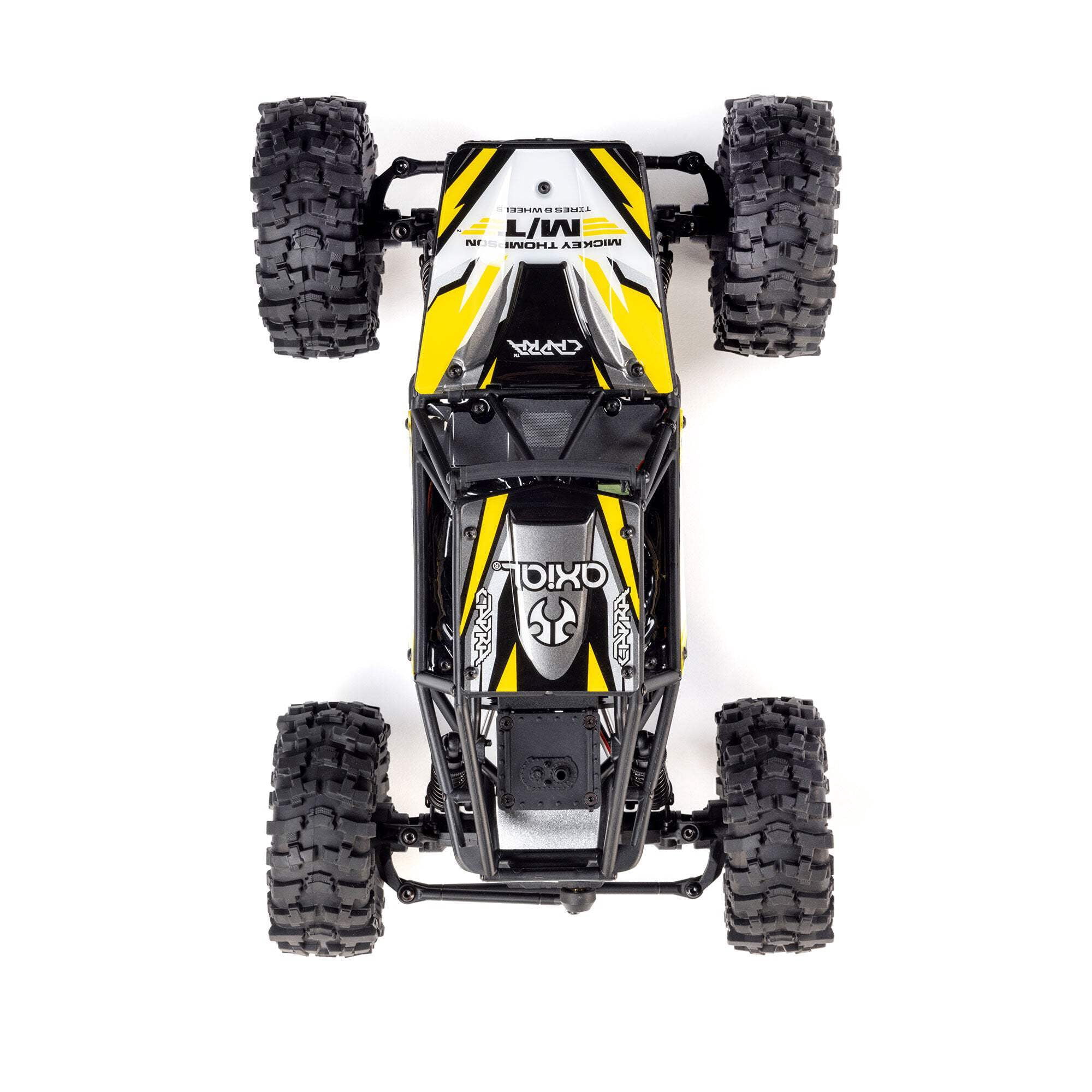 Axial 1/18 UTB18 Capra 4WS 4X4 RTR Brushed Rock Crawler Battery & Charger Included Yellow AXI-1750T2