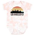 thumbnail image 3 of Inktastic Los Angeles California Skyline Retro Boys or Girls Baby Bodysuit, 3 of 5