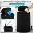 thumbnail image 3 of Dkelincs 13 Gallon Automatic Trash Can with Motion Sensor 49L Touchless Kitchen Garbage Can with Removable Lid, Waterproof for Home Bathroom, 3 of 8