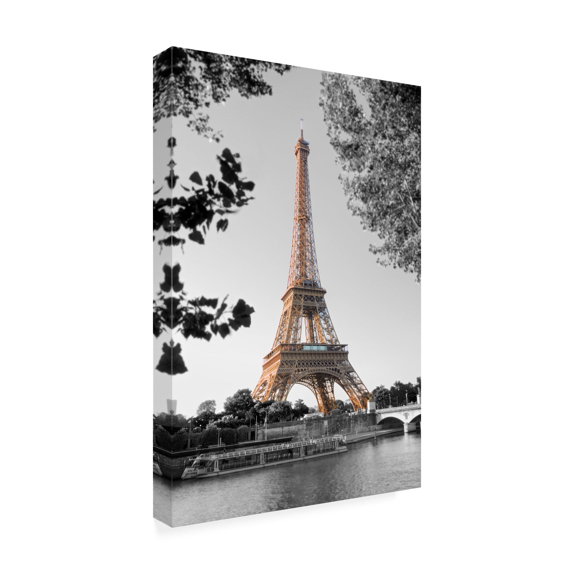 Trademark Fine Art 'Matin sur la Seine' Canvas Art by Alan Blaustei