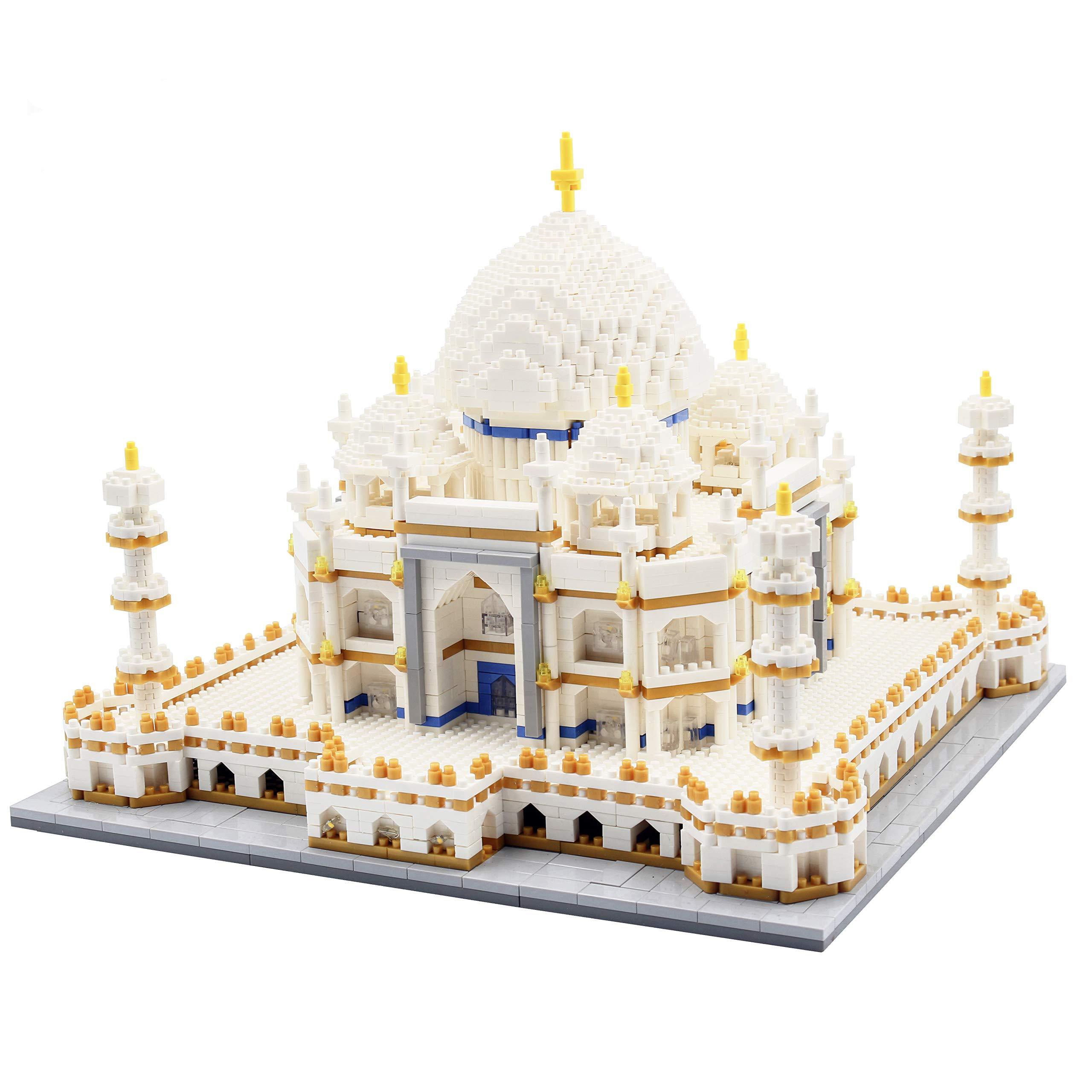 dOvOb Micro Mini Blocks Taj Mahal Building and Architecture Model  Set,(4000Pieces) Toys Gifts for Kid and Adult