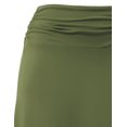 thumbnail image 4 of Doublju Women's Flowy Handkerchief Hemline Midi Skirt (Plus Size Available), 4 of 4