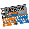 thumbnail image 4 of Gatorade Thirst Quencher Variety Pack Sports Drinks, Orange & Cool Blue Flavors, 20 oz Bottles, 12 Count Electrolyte Hydration Beverage Pack, 4 of 5