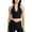 Black, variant on Sevpuikl Women Halter Crop Tank Top Sleeveless Deep V Neck Backless Solid Camisole for Yoga Gym Summer Tops(Coffee,L)